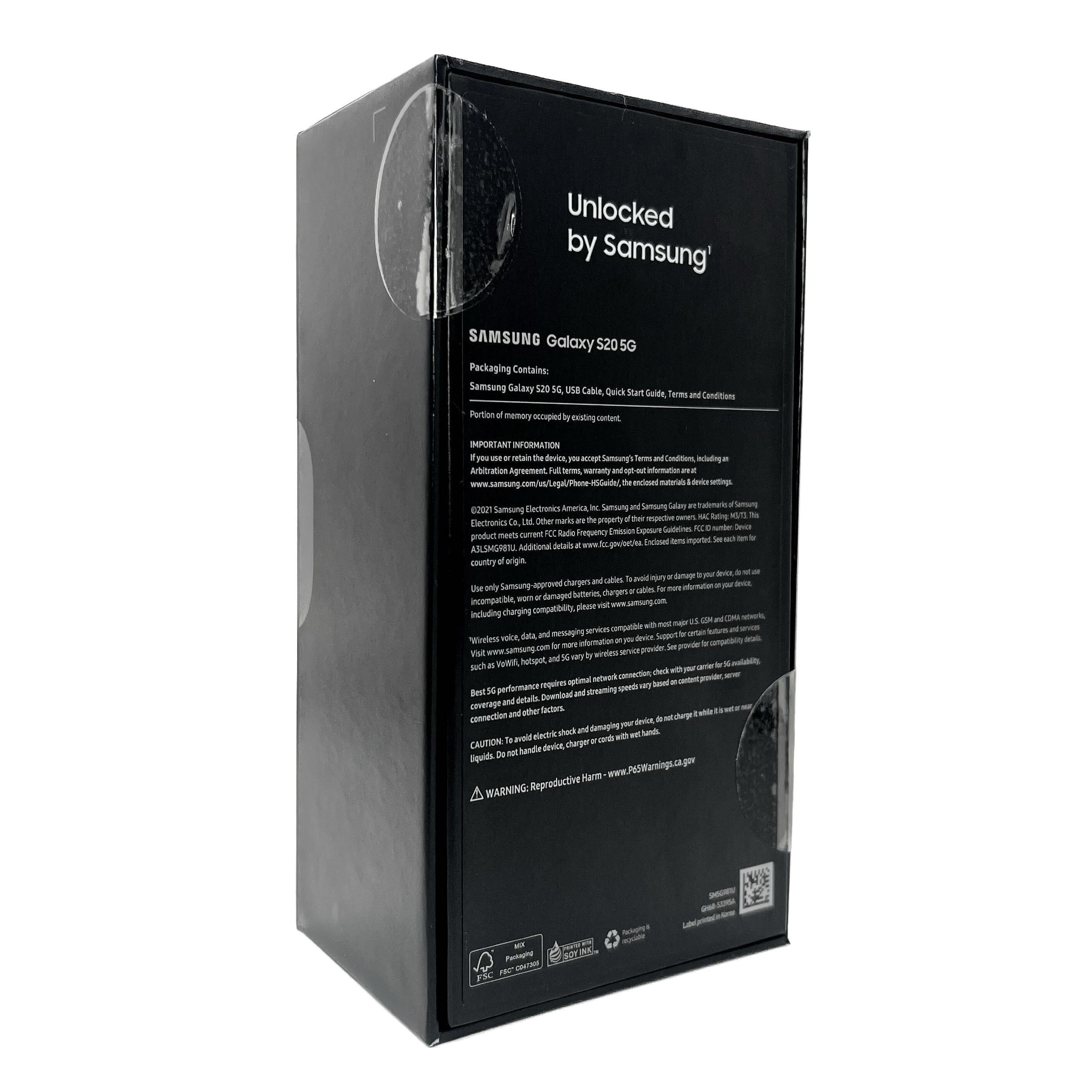 Samsung Galaxy S20 5G Certified Renewed (Unlocked)